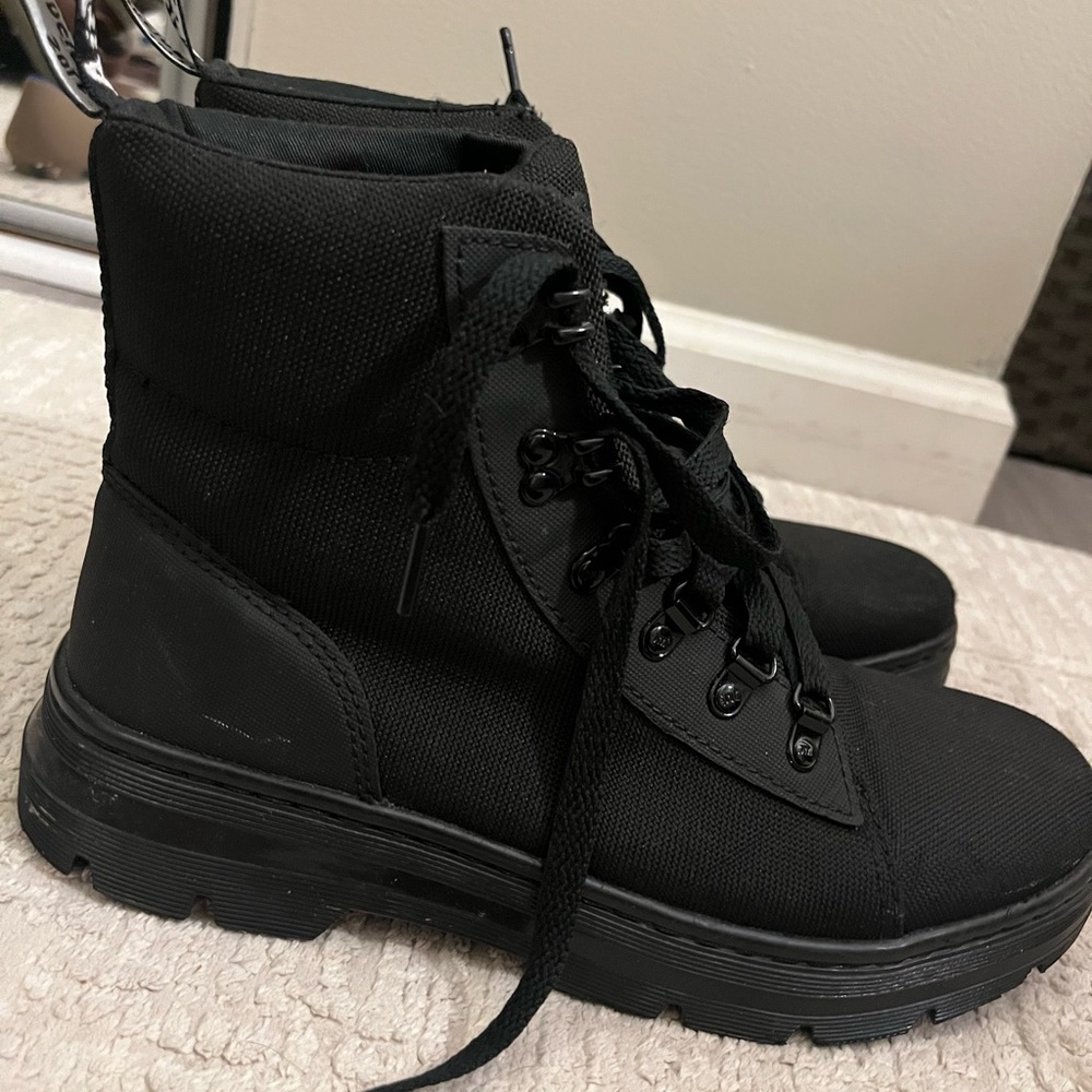 Dr. Martens Black Lace Up Boots - Picture 5 of 9
